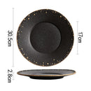 Axyaa Ceramic Plate Set for Molecular Cuisine and Steak, Snacks, Pasta Dish Serving
