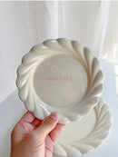 Axyaa Ceramic Breakfast and Dessert Plates - High-Quality Household Dishes