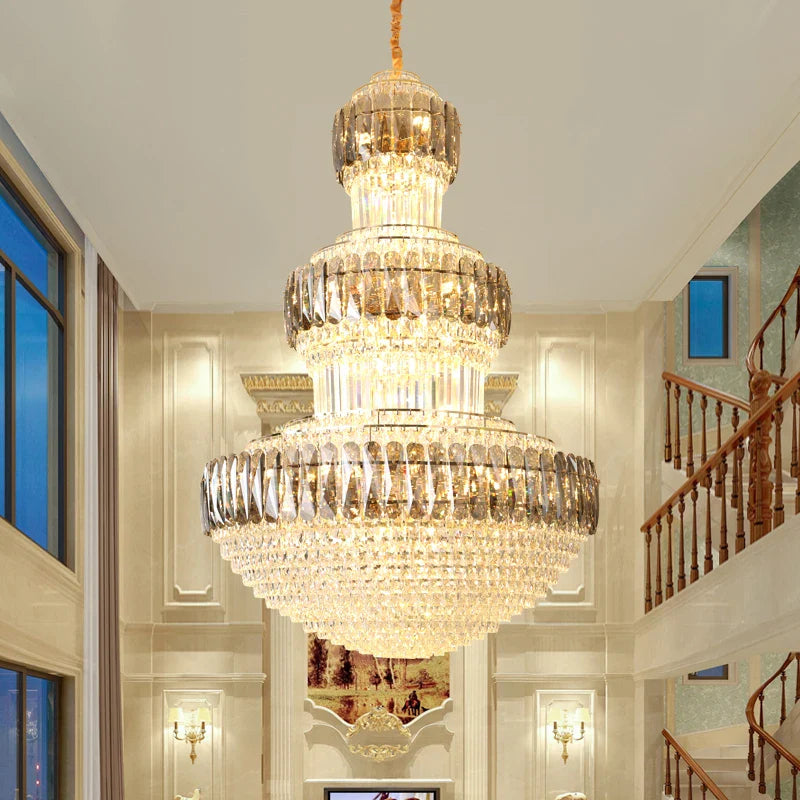 Axyaa Crystal Chandelier for Luxury Villas, Hotels & Restaurants