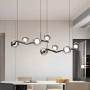 Axyaa Modern LED Pendant Chandelier for Home Decor Lighting