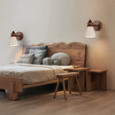 Axyaa Yellow Cave Stone Headboard Modern Minimalist LED Lamp