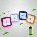 Axyaa Mini Square Sensor LED Night Light - Ideal for Baby Bedroom and Living Room