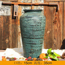Axyaa Ins Style Ceramic Floor Vase for Home Decor & Living Room Art