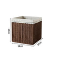 Axyaa Wicker Storage Basket for Picnics, Toys, and Clothes