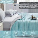 Axyaa Silky Cooling Comforter: Lightweight Double Side Cold & Cooling Quilt