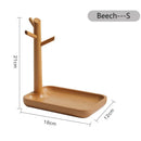 Axyaa Tree Key Storage Tray | Creative Desktop Key Hanger Display Shelf