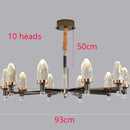 Axyaa Crystal Chandelier Pendant Light for Luxury Living & Dining Room