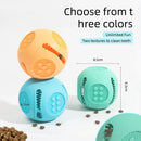 Axyaa Silicone Dog Toy Food Ball Interactive Slow Feeder Tooth Cleaning, Pet Supplies