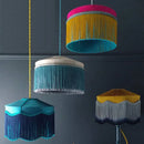 Axya Vintage Tassel Cloth Chandelier E27 for Living Room & Bedroom
