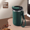 Axyaa Stainless Steel Insulated Cup with Lid - 350/500ML Thermal Mug Vacuum Flask