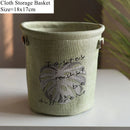 Axyaa Turtle Back Leaf Planter Pot with Burlap Handle: Stylish Home Decor & Storage Solution