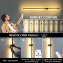 Axyaa Dimmable LED Wall Lamp Remote Control Nordic Style Sconce for Home Decor