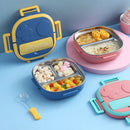 Axyaa Kids Insulated Stainless Steel Bento Box with Sections