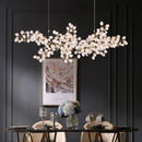 Axyaa Grapes Bunch Glass Chandelier for Dining Living Room Loft Hotel Hall