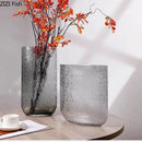 Axyaa Modern Glass Vase Hydroponic Flower Pot for Home Decor