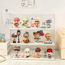 Axyaa Transparent Display Stand for Dolls, Figures & Car Models