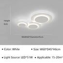 Axyaa Ripple LED Ceiling Light for Modern Nordic Living Room minimalism
