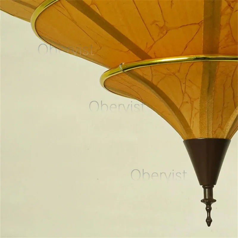 Axyaa Umbellate Paper Chandelier: Elegant Lighting for Home, Restaurant, Teahouse