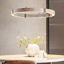 Axyaa Circular Medieval Chandelier for Retro Restaurant & Bedroom Tea Room