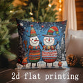 Christmas Funny Print Pillow Covers by Axyaa - Sofa Bedroom Car Cushion Cover
