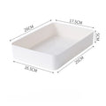 Axyaa Desk Organizer Set: Student Storage Box with Built-in Partitions, Ideal for Stationery and Cosmetics