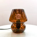 Glass Mushroom Table Lamp Cream: Axyaa Branded Bedroom Decoration Lamp
