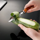 Axyaa Stainless Steel Wooden Handle Peeler & Grater Combo