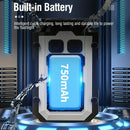 Axya Mini LED Cap Light, USB Rechargeable, 8 Modes, Magnetic, Waterproof Work Torch