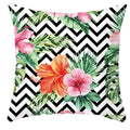 Axyaa Tropical Plants Flower Pillowcase