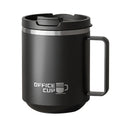 Axyaa Double Wall Insulated Coffee Mug with Handle, 304 Stainless Steel, Large Capacity