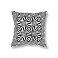 Axyaa Geometric Sofa Pillowcase for Home Decor and Office Chair, Simple Black and White Fashion