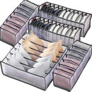 Axyaa Underwear Sock Jeans Bra Organizer Drawer Box Divider Storage Grids Mesh