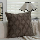 Axyaa Plush Diamond Pattern Cushion Cover Set for Stylish Home Decor