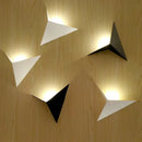 Axyaa Modern Iron Triangle LED Wall Lamp for Home Interior Decoration