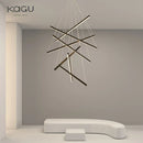 Axyaa LED Chandelier for Stair Hall Bedroom Room, Modern Indoor Lighting Fixture