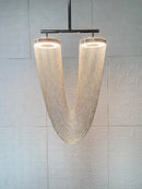 Axyaa Nordic Tassel LED Chandelier for Home and Retail Decor