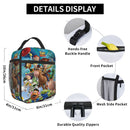 Axyaa Toy Story Cartoon Lunch Box: Trendy Thermal Cooler for School