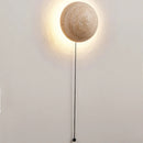 Axyaa Modern Travertine Limestone Wall Lamp LED Fixture