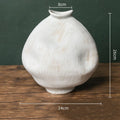 Axyaa Retro Chinese-style Porcelain Flower Vase Set - Earthenware & Kiln-transformed Accessories