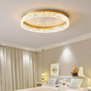 Axyaa LED Ceiling Light Dimmable Modern Round Glossy Lighting Fixtures