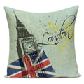 Axyaa British Flag Soldiers Pillow Cover - London England Theme