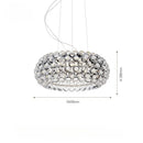 Axyaa LED Chandelier for Modern Luxury Home Decor