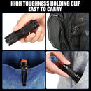 Axya Mini Q5 LED Flashlight: Compact, Waterproof, 3 Modes Zoom Torch