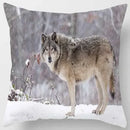 Axyaa African Lion Digital Print Pillowcase Decorative Cover