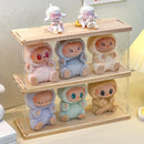 Axyaa Acrylic Labubu Accessories Display Stand and Storage Cabinet