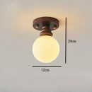 Axyaa Retro Glass LED Ceiling Chandelier for Living Room, Kitchen, Bedroom
