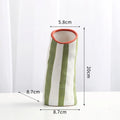 Axyaa Porcelain Vase: European Decor for TV Cabinet, Study, Home - Tabletop Crafts