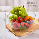 Axyaa Large Salad & Fruit Plate Set in Transparent Household Bowl