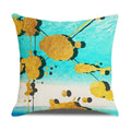Axyaa Gold Elk Modern Pillowcase Cover for Customizable Bedside Decor