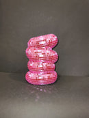 Axyaa Disco Ball Vase Flower Planter Sculpture Table Decor Unique Housewarming Gift